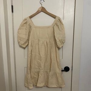 Poppy  and Peonies linen Sundress